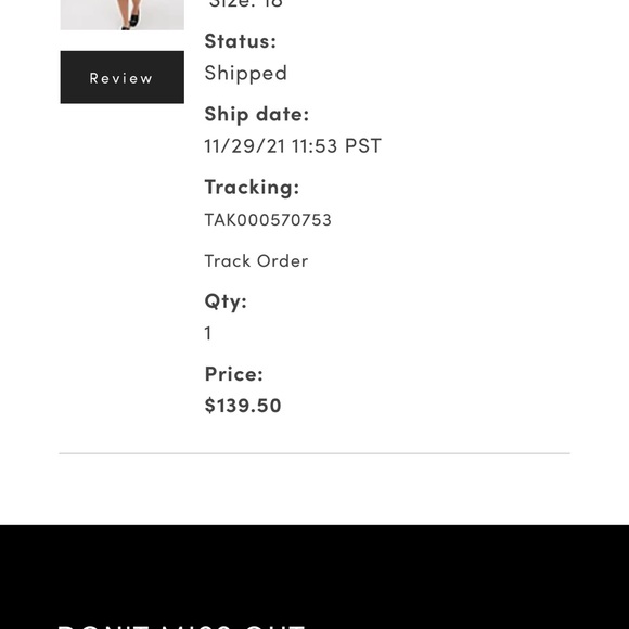 Brand new never worn still in the bag! Size 18 from Torrid! - Picture 3 of 3